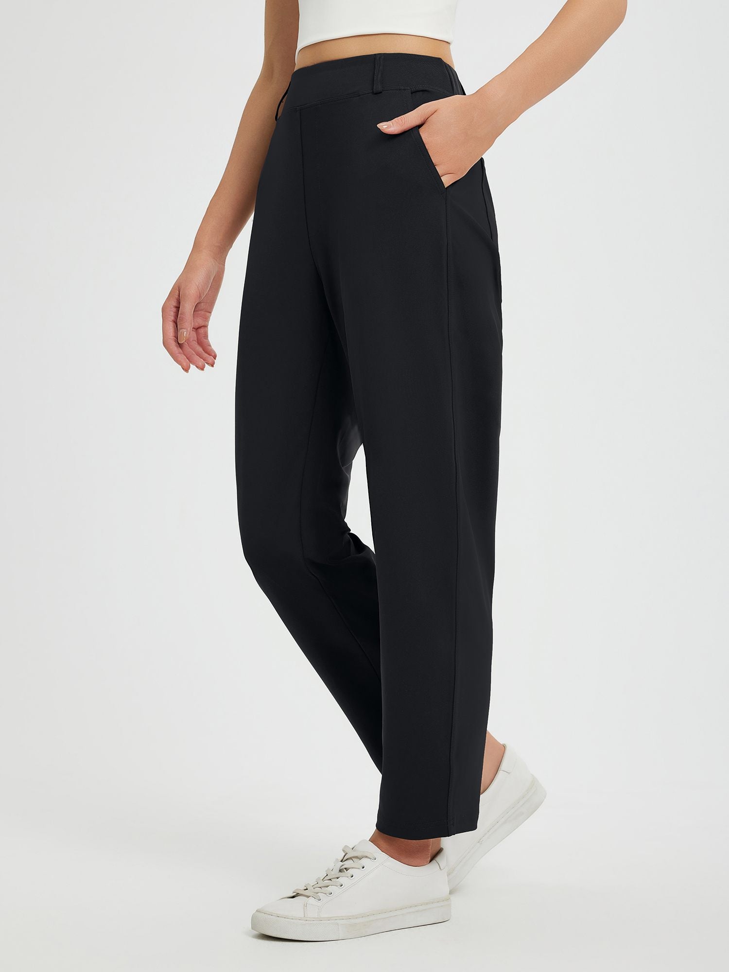 Yoga High-Waisted Cocoon Tapered Pants