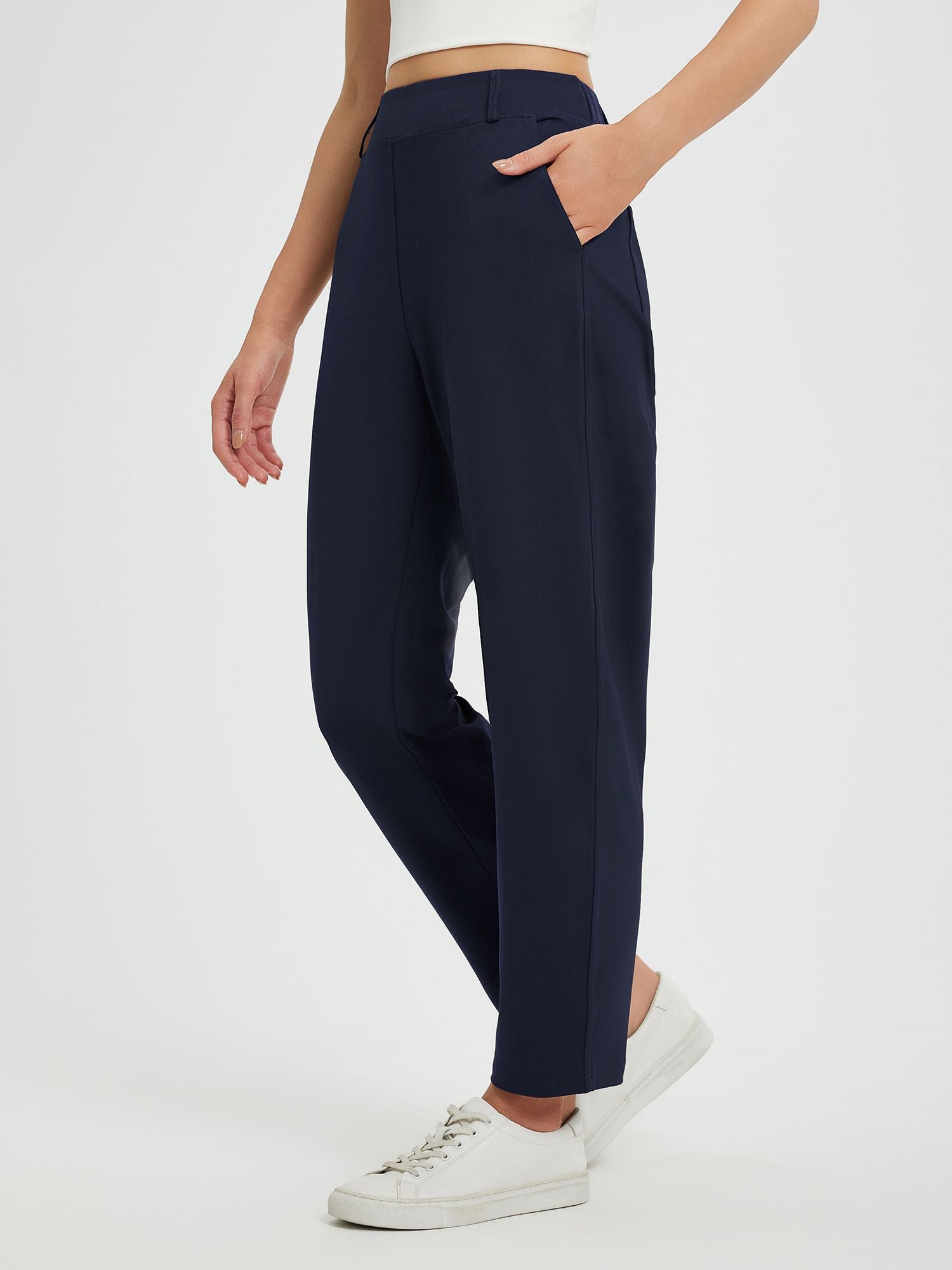 Yoga High-Waisted Cocoon Tapered Pants