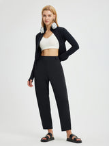 Yoga High-Waisted Cocoon Tapered Pants