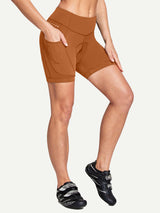 Women's V-Waist Padded Cycling Shorts