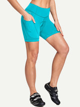 Women's V-Waist Padded Cycling Shorts