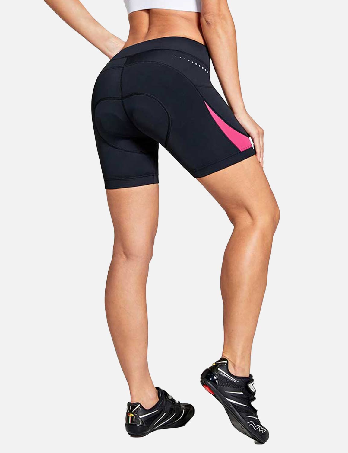 Women's V-Waist Padded Cycling Shorts