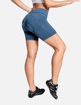 Women's V-Waist Padded Cycling Shorts