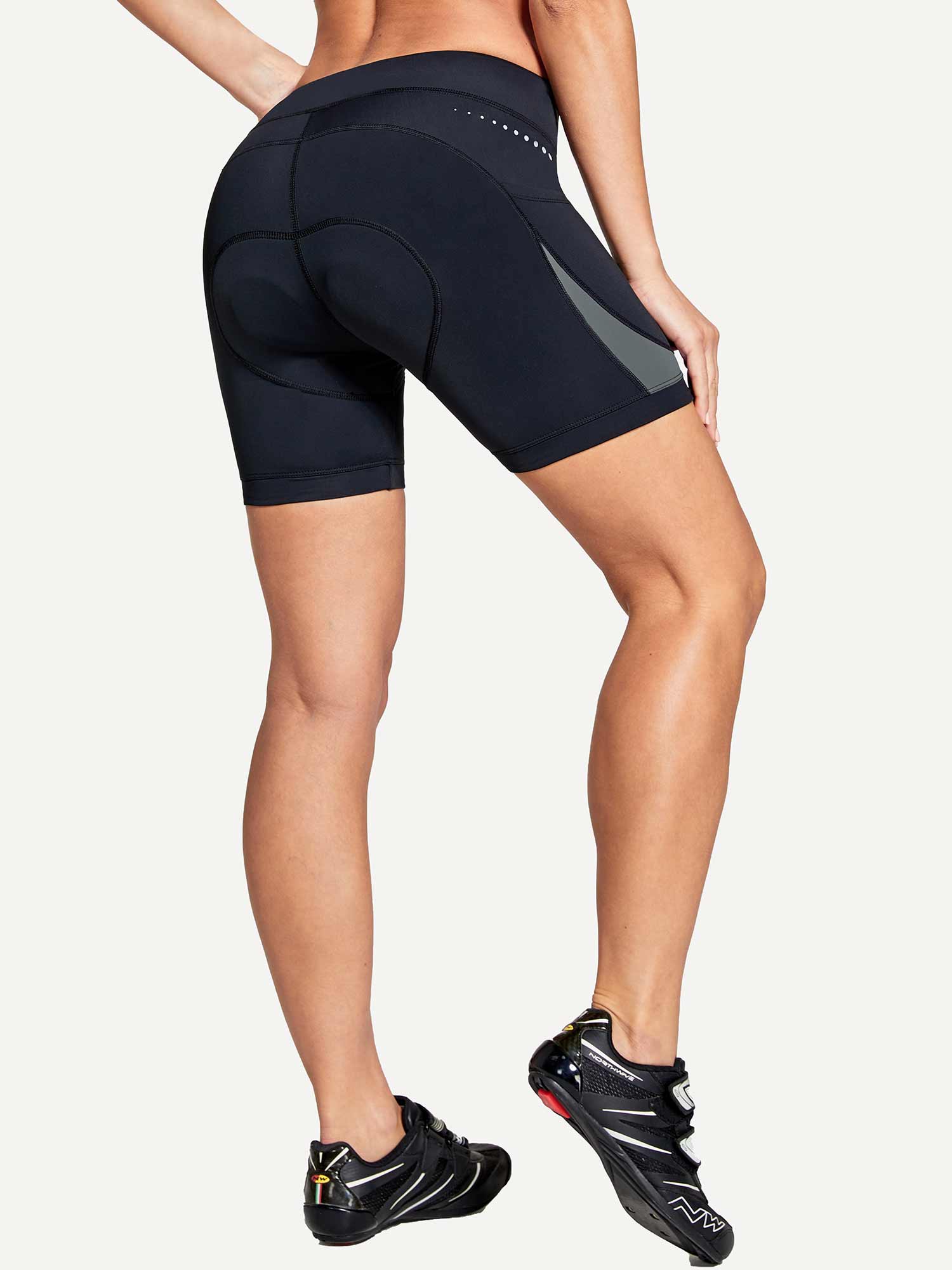 Women's V-Waist Padded Cycling Shorts