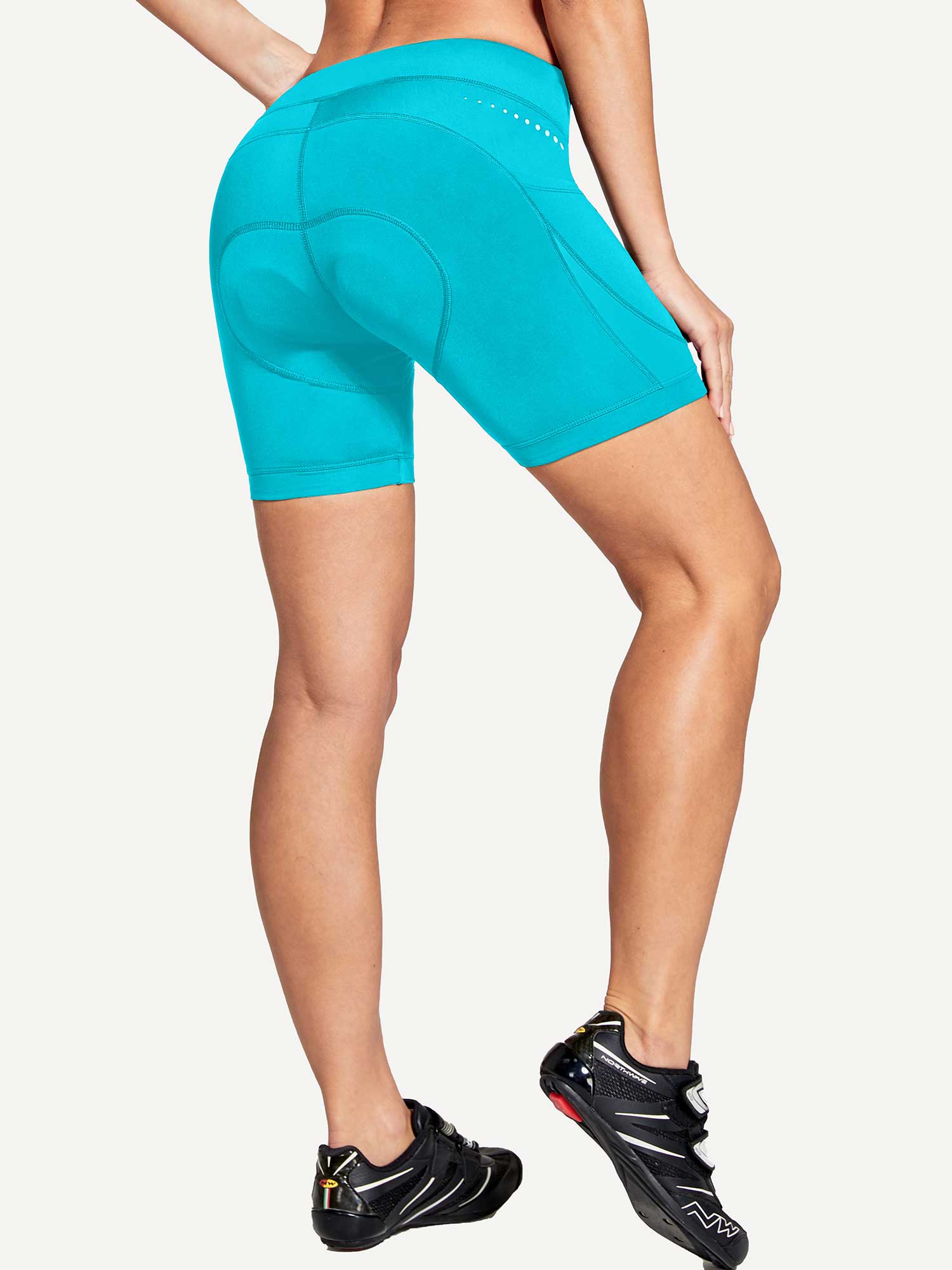 Women's V-Waist Padded Cycling Shorts