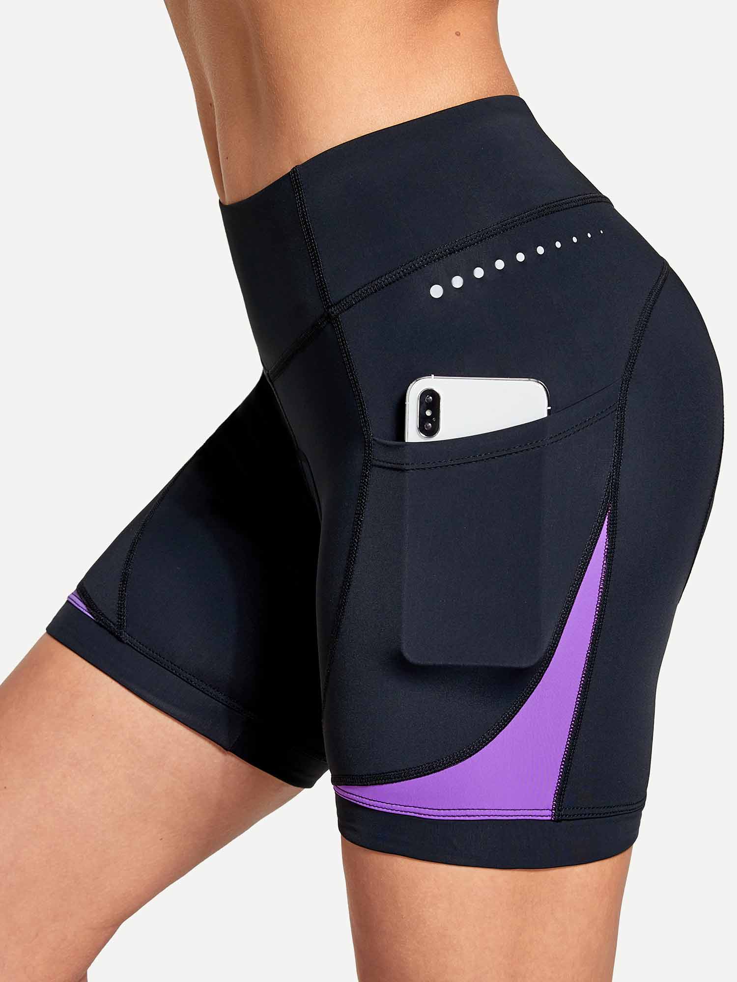 Women's V-Waist Padded Cycling Shorts