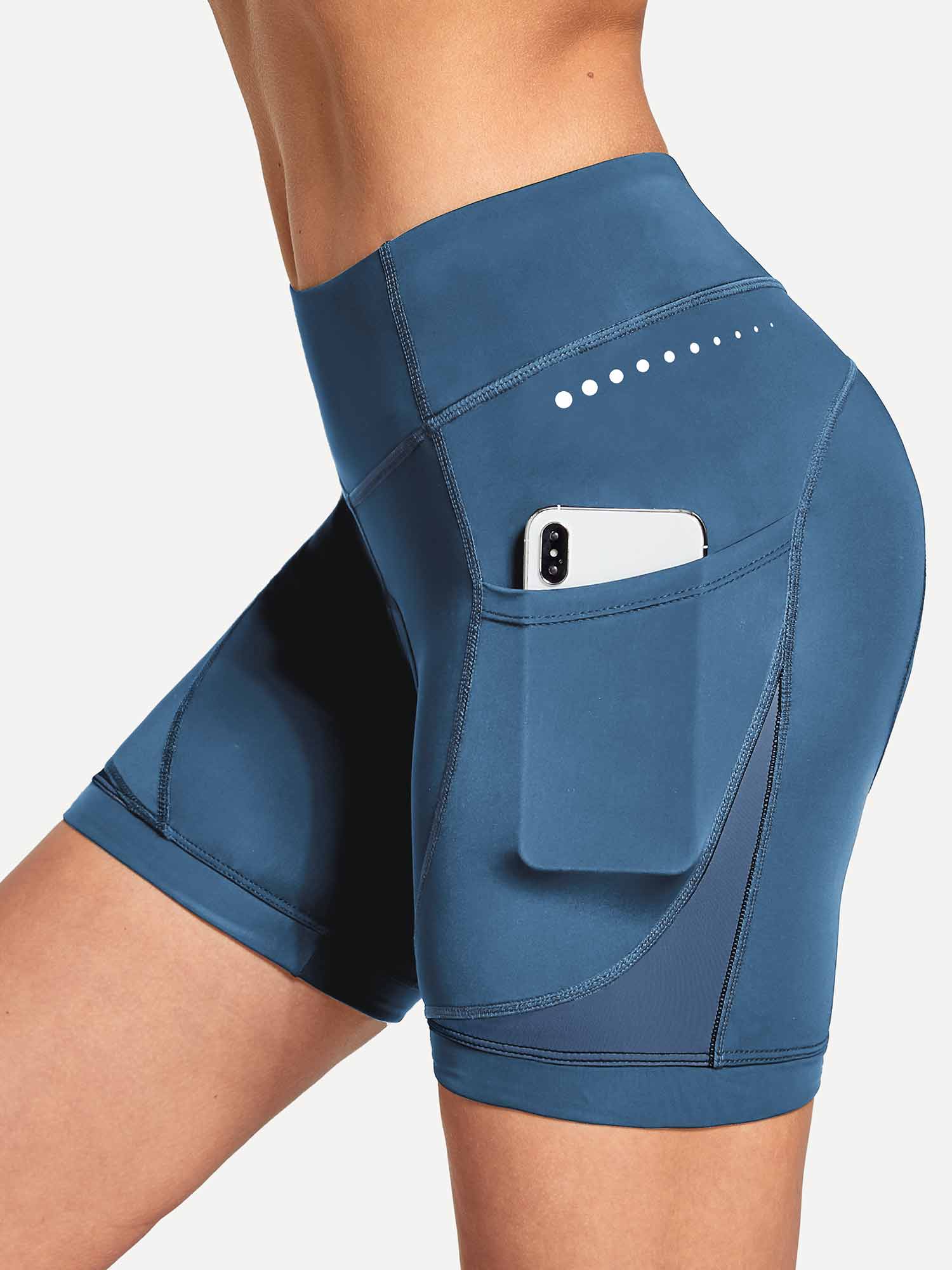 Women's V-Waist Padded Cycling Shorts