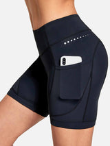 Women's V-Waist Padded Cycling Shorts