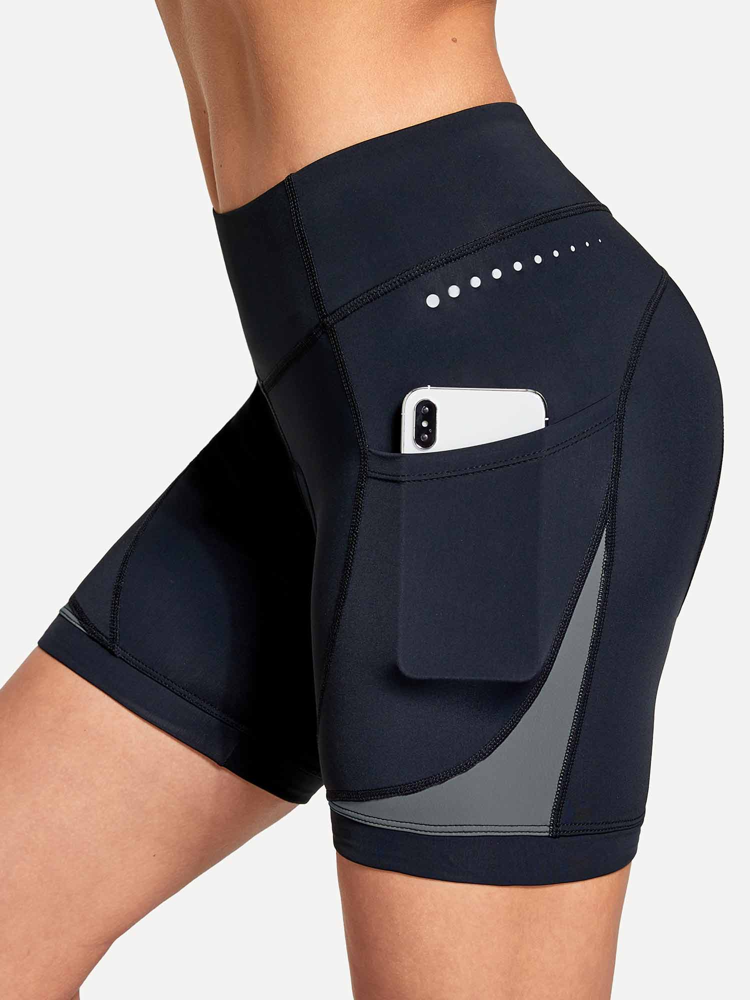 Women's V-Waist Padded Cycling Shorts