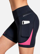 Women's V-Waist Padded Cycling Shorts