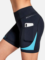 Women's V-Waist Padded Cycling Shorts