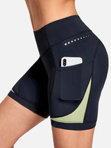 Women's V-Waist Padded Cycling Shorts