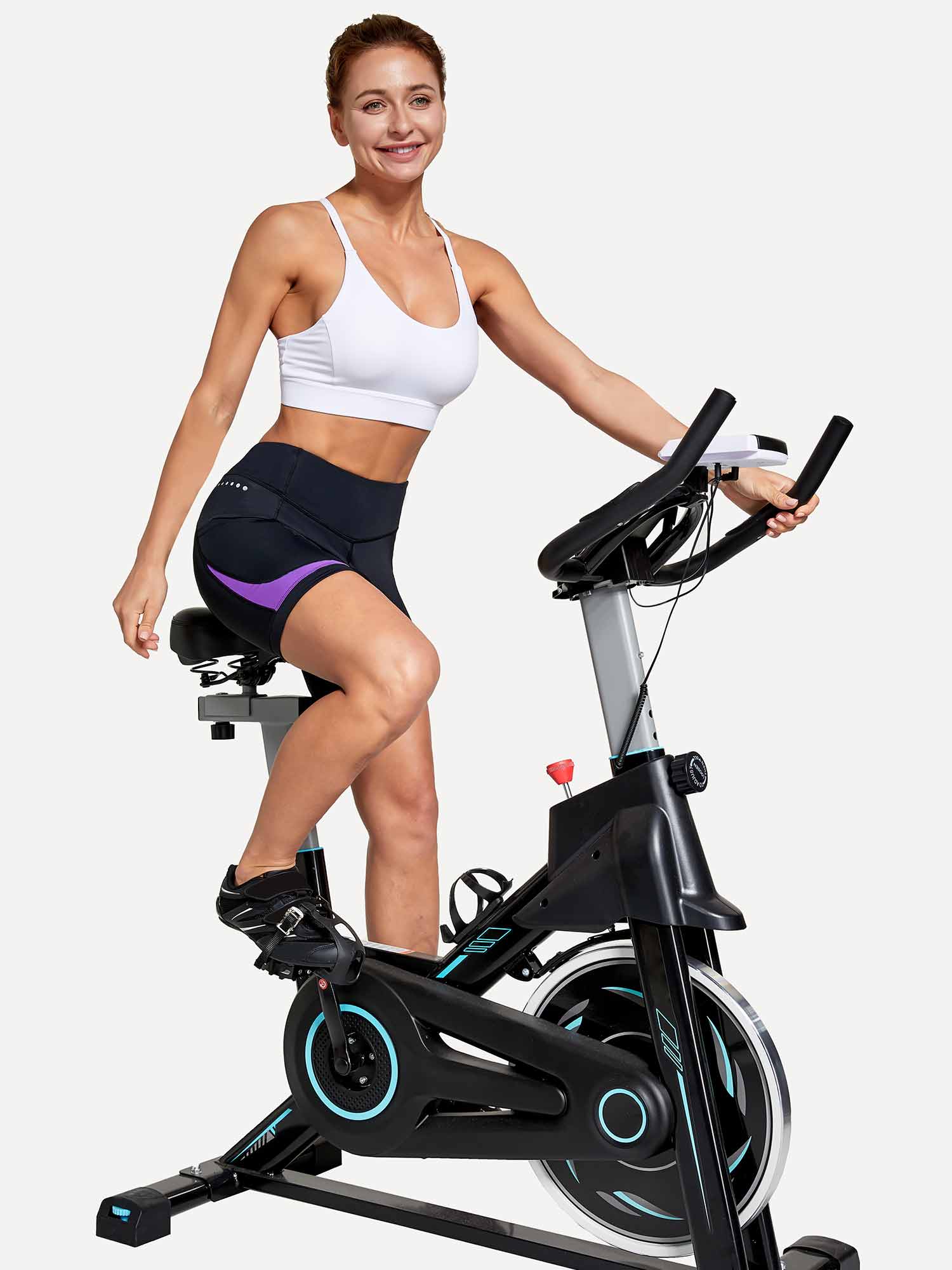 Women's V-Waist Padded Cycling Shorts