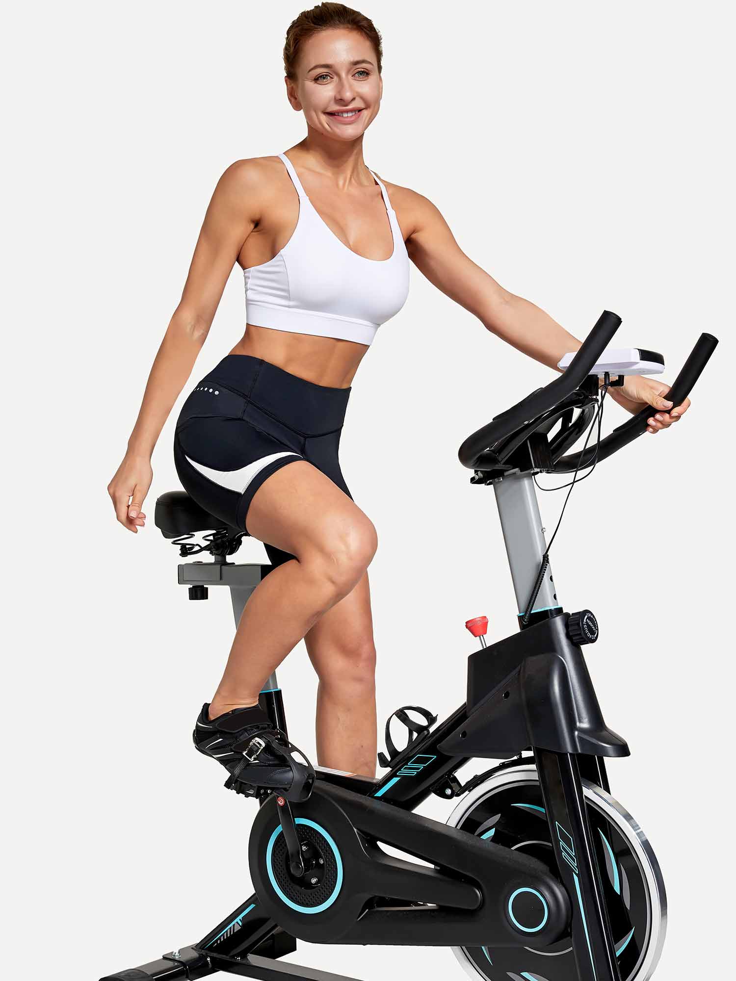 Women's V-Waist Padded Cycling Shorts