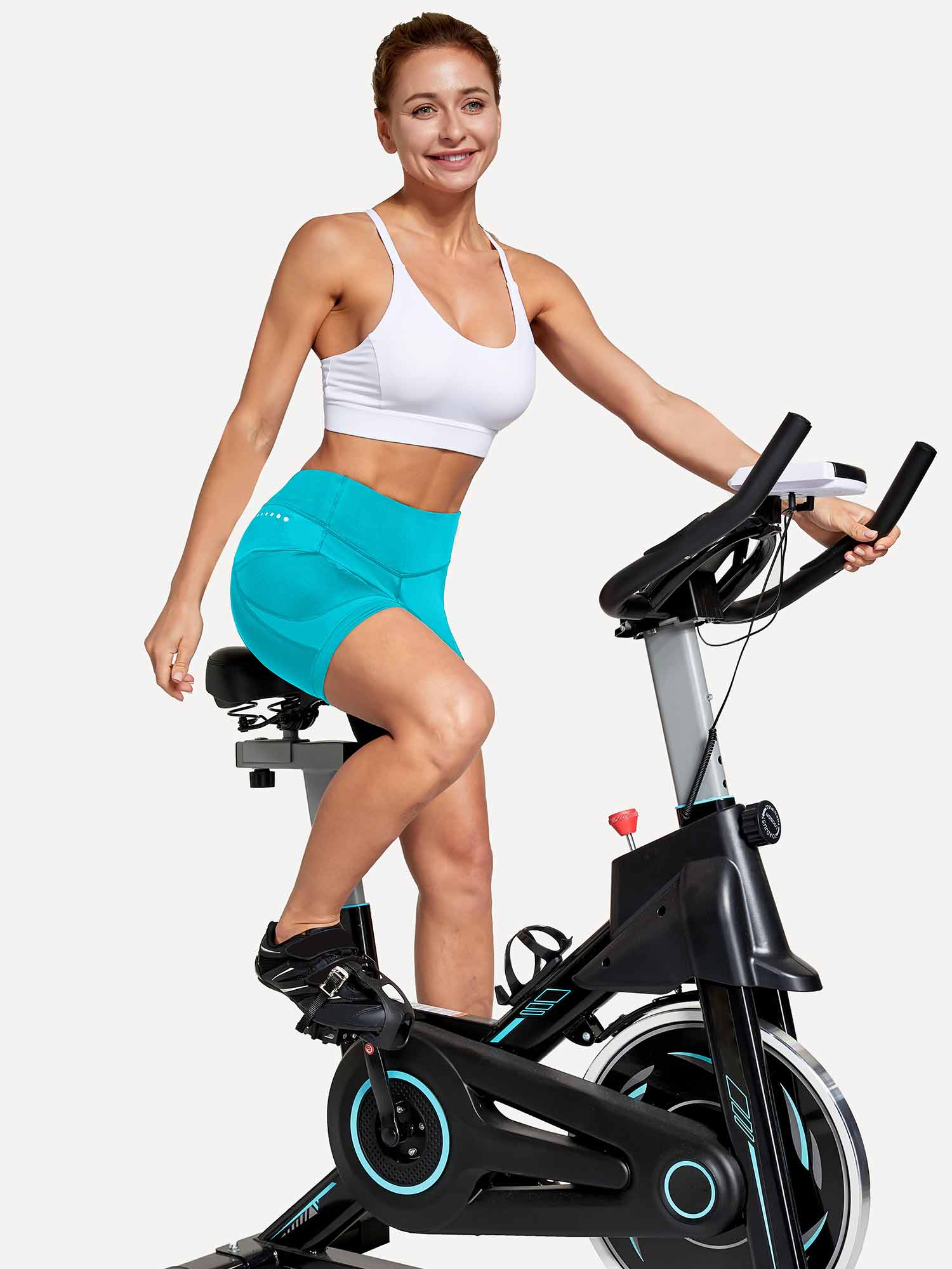 Women's V-Waist Padded Cycling Shorts
