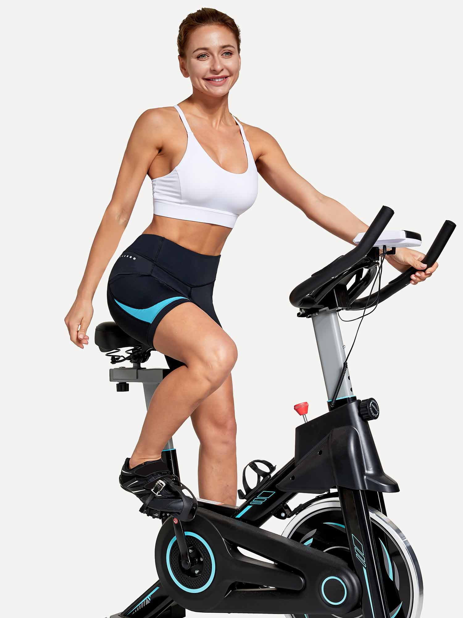 Women's V-Waist Padded Cycling Shorts