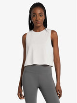 Women's Sleeveless Crop Running Tank