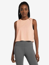 Women's Sleeveless Crop Running Tank
