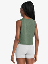 Women's Sleeveless Crop Running Tank