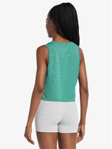 Women's Sleeveless Crop Running Tank