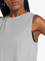 Women's Sleeveless Crop Running Tank