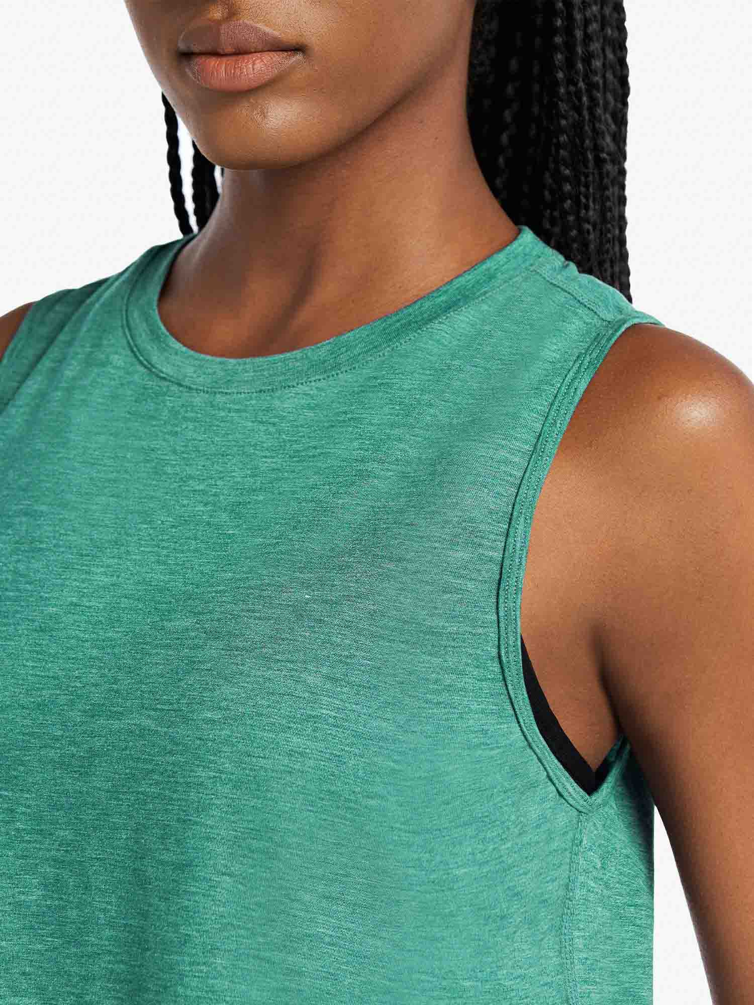 Women's Sleeveless Crop Running Tank