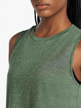 Women's Sleeveless Crop Running Tank