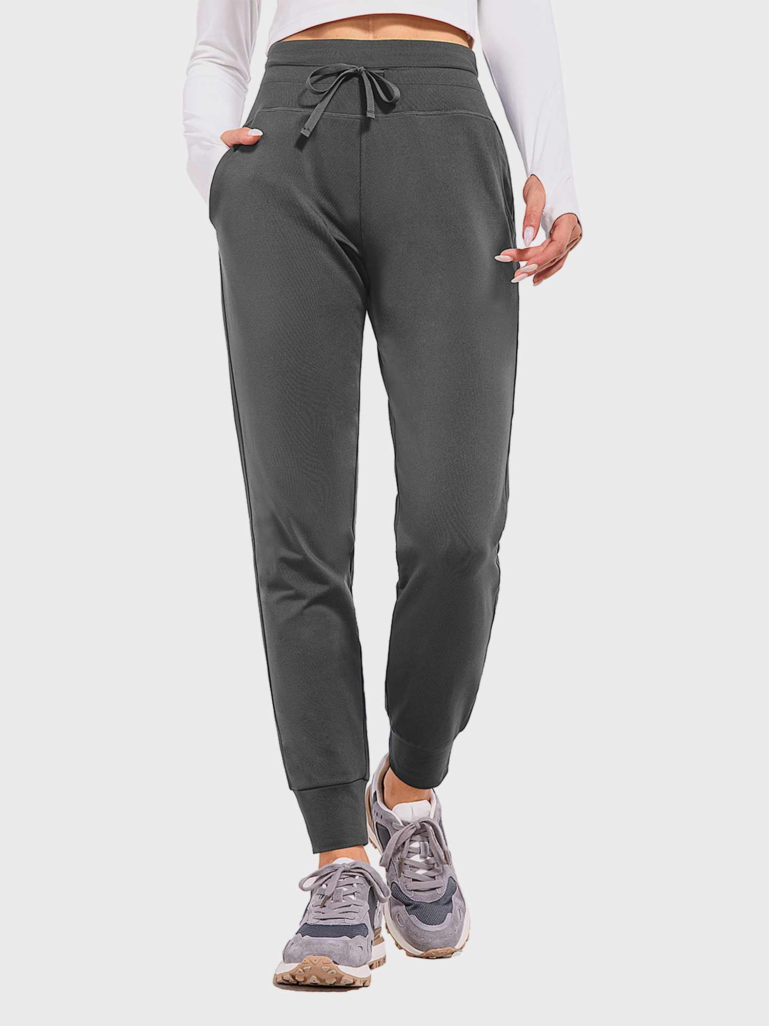 Laureate Thermal Tapered Joggers (Petite)