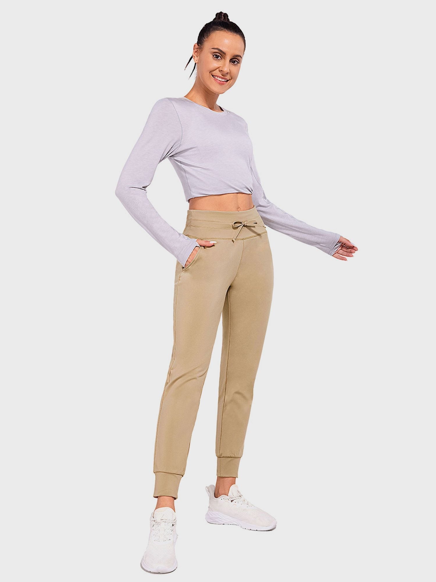 Laureate Thermal Tapered Joggers (Petite)