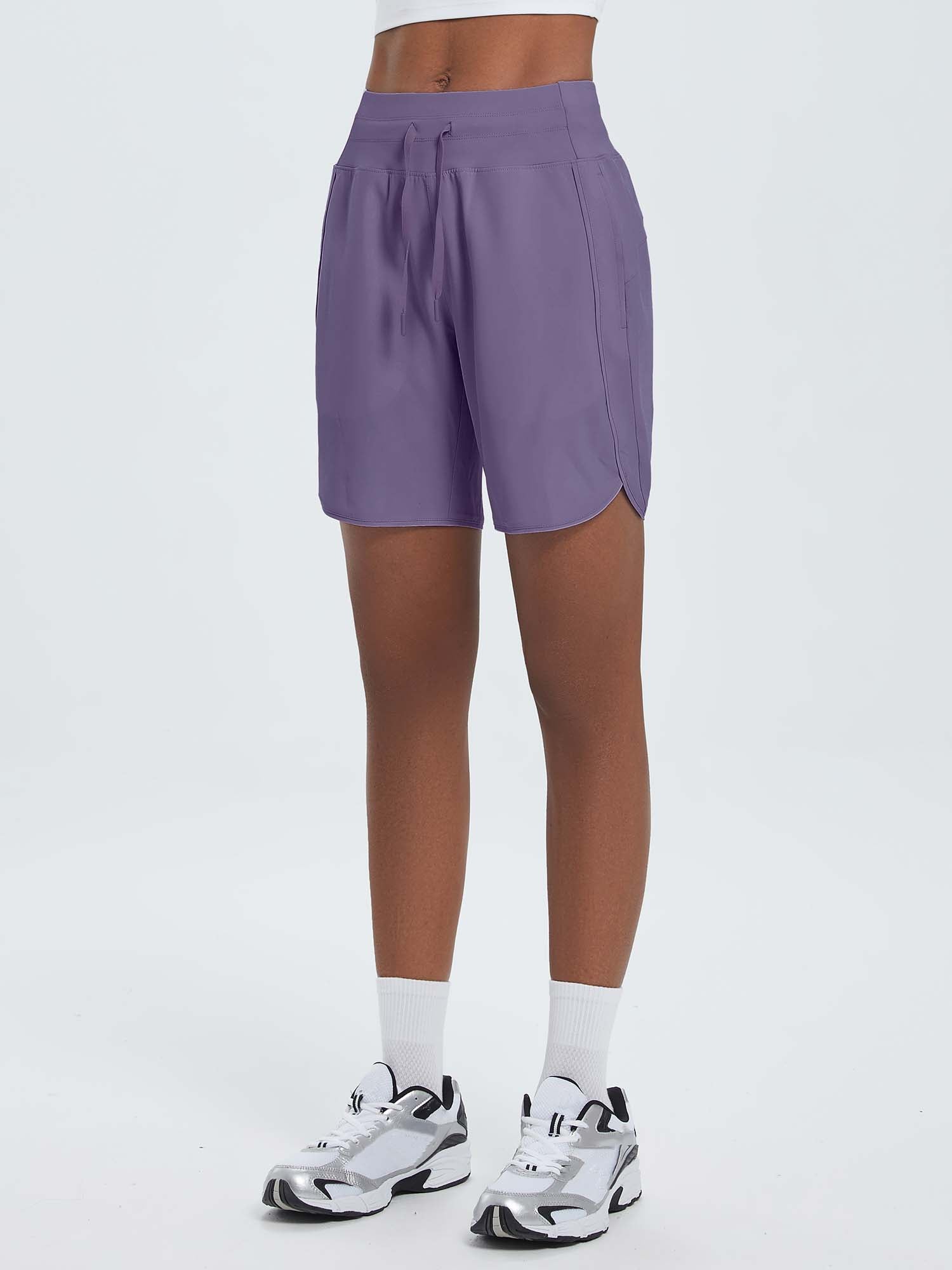 Women's 7' High-Waisted Quick-Dry Running Shorts
