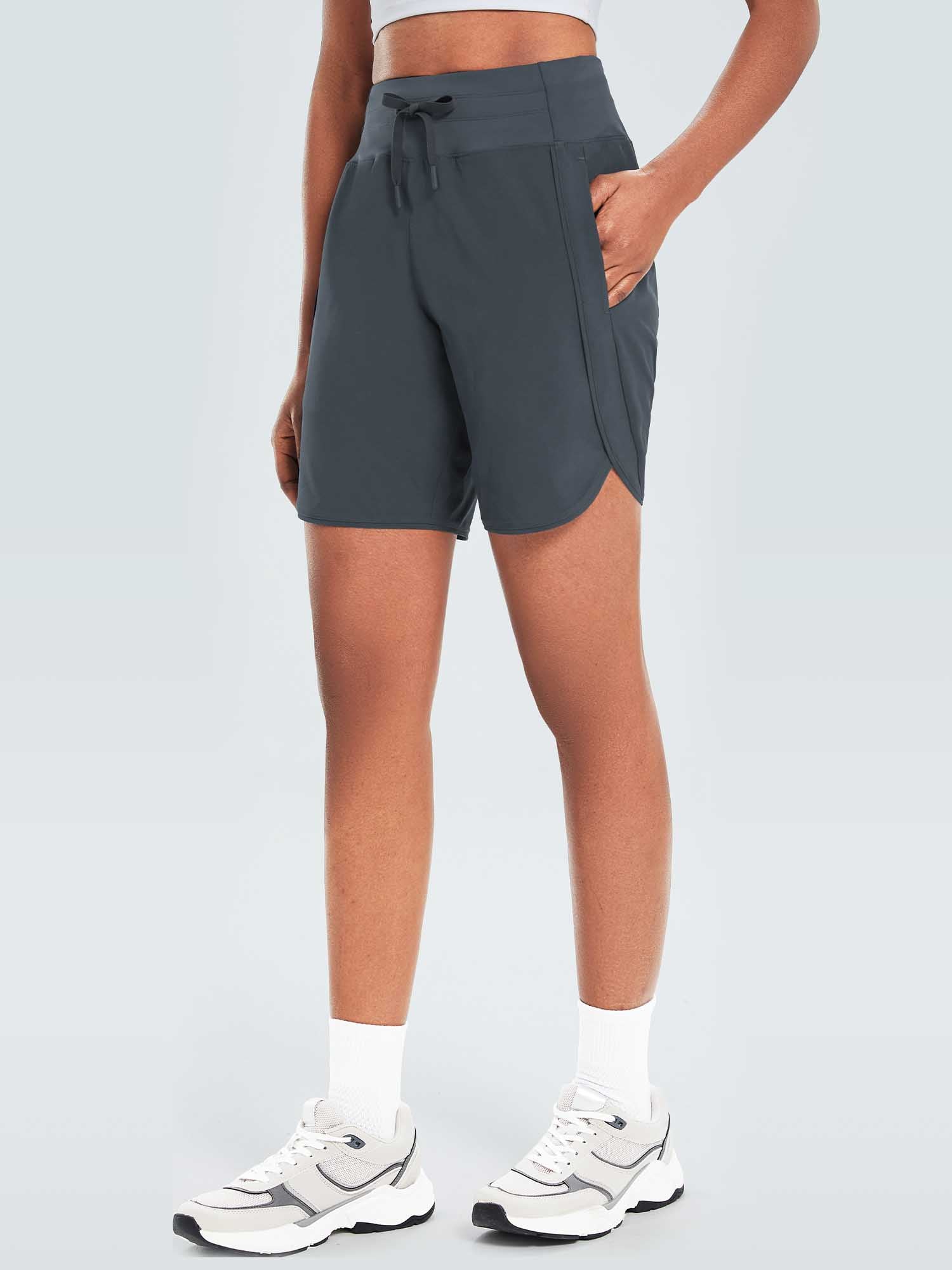 Women's 7' High-Waisted Quick-Dry Running Shorts