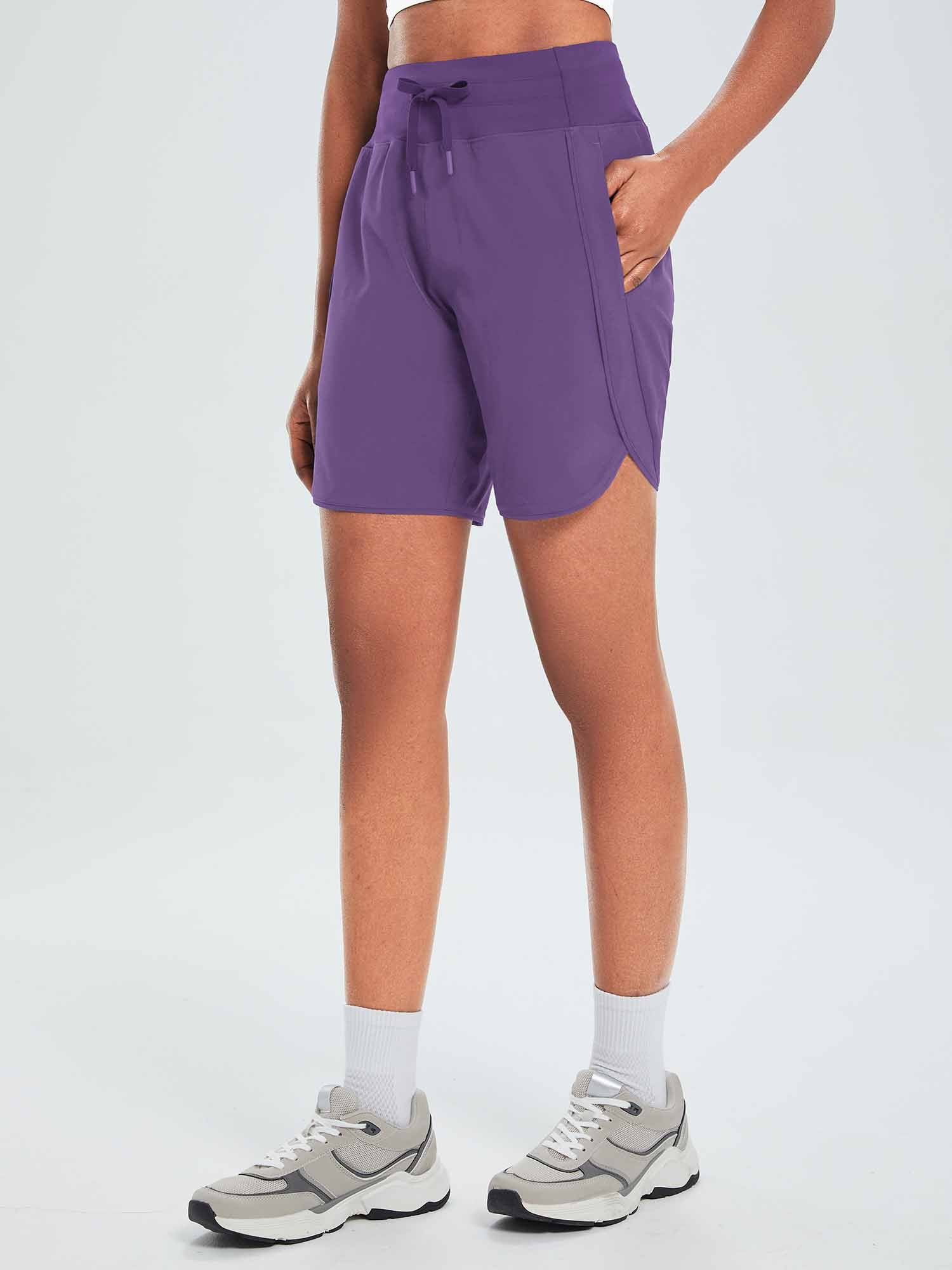Women's 7' High-Waisted Quick-Dry Running Shorts