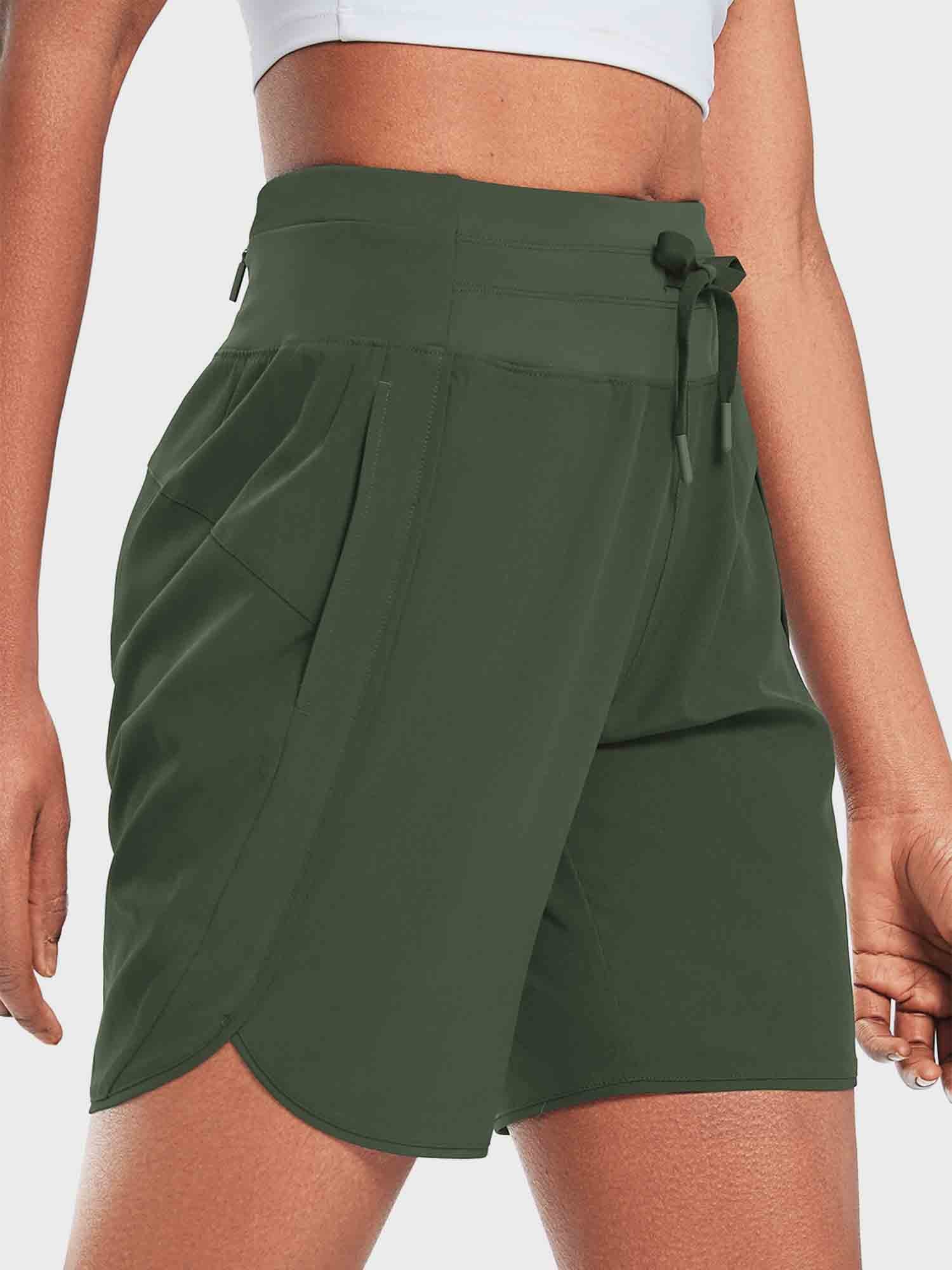 Women's 7' High-Waisted Quick-Dry Running Shorts