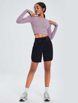 Women's 7' High-Waisted Quick-Dry Running Shorts