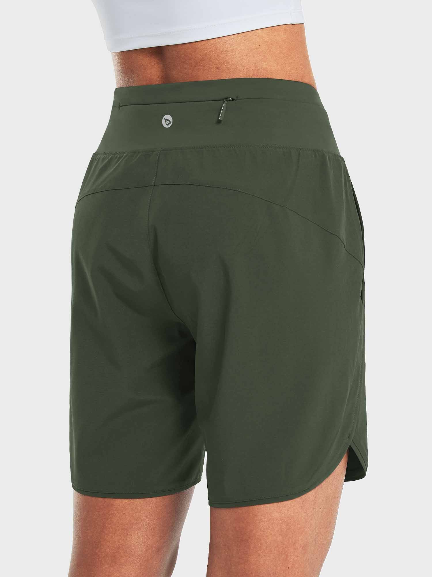 Women's 7' High-Waisted Quick-Dry Running Shorts