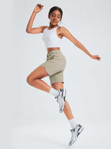 Women's 7' High-Waisted Quick-Dry Running Shorts