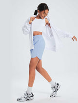 Women's 7' High-Waisted Quick-Dry Running Shorts