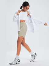 Women's 7' High-Waisted Quick-Dry Running Shorts