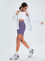 Women's 7' High-Waisted Quick-Dry Running Shorts