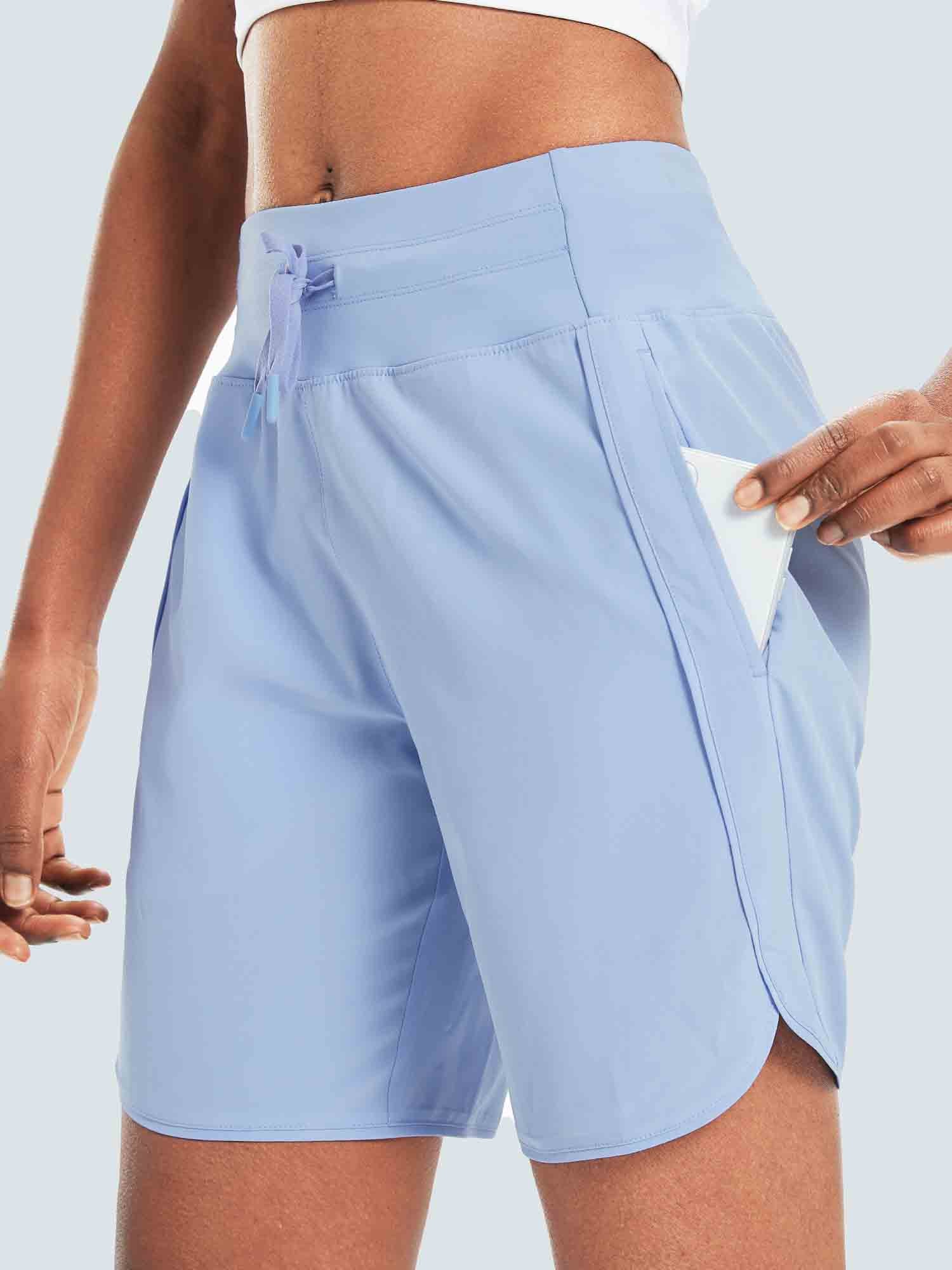 Women's 7' High-Waisted Quick-Dry Running Shorts