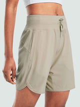 Women's 7' High-Waisted Quick-Dry Running Shorts