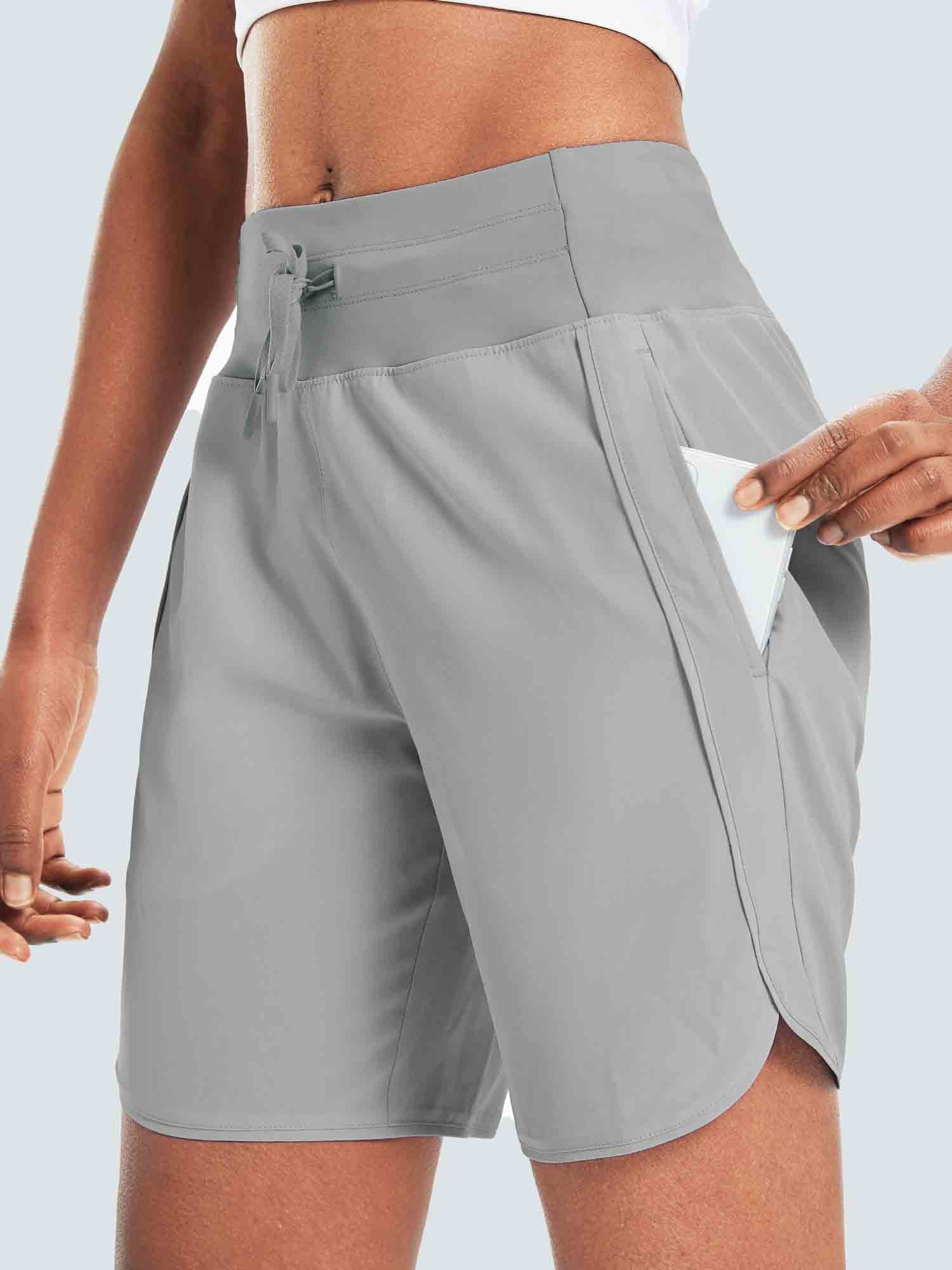 Women's 7' High-Waisted Quick-Dry Running Shorts