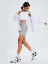 Women's 7' High-Waisted Quick-Dry Running Shorts