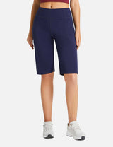 Baleaf Women's Flyleaf Pull-On Bermuda Shorts dbd005 Navy Main