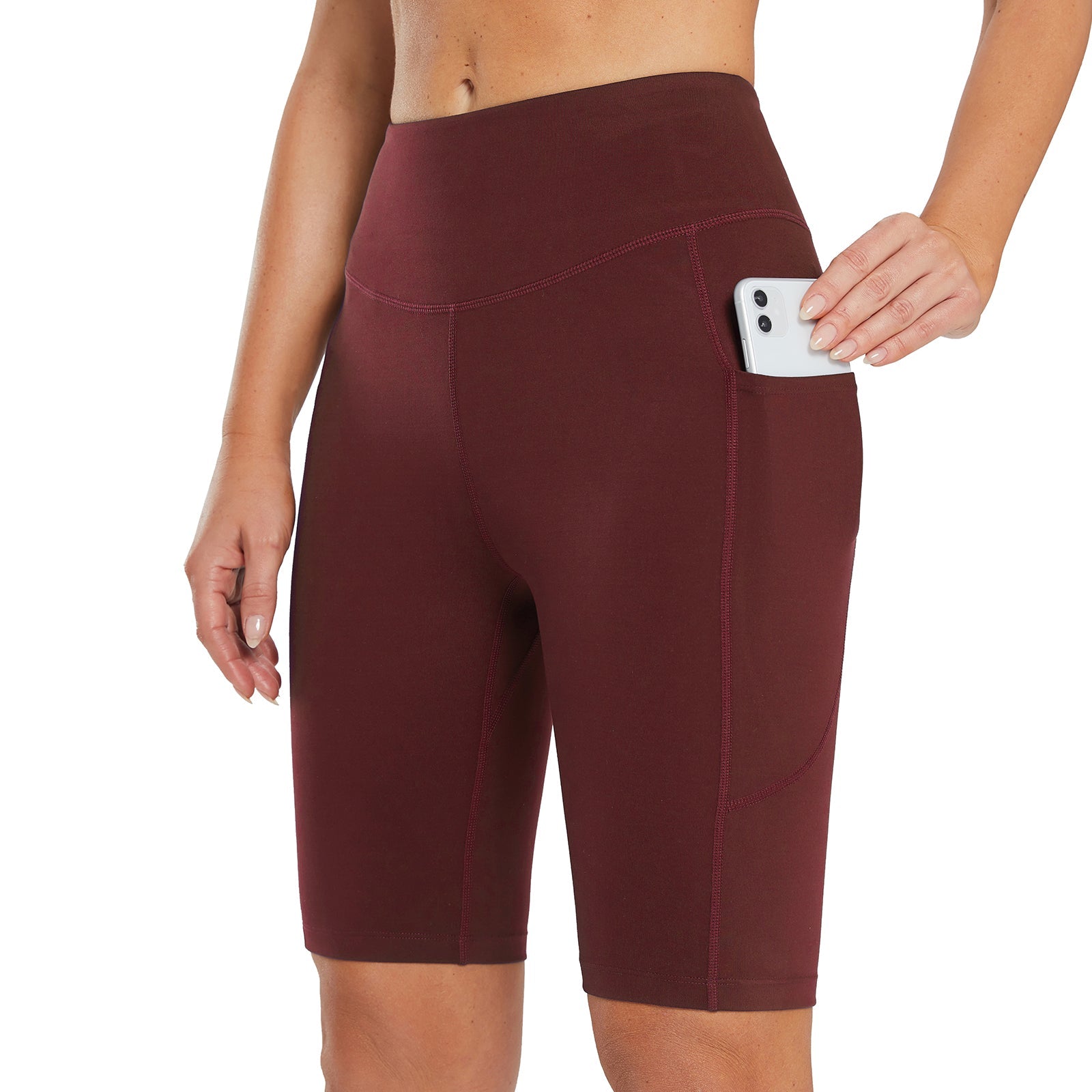 Women's 10' High-Waisted Yoga Shorts