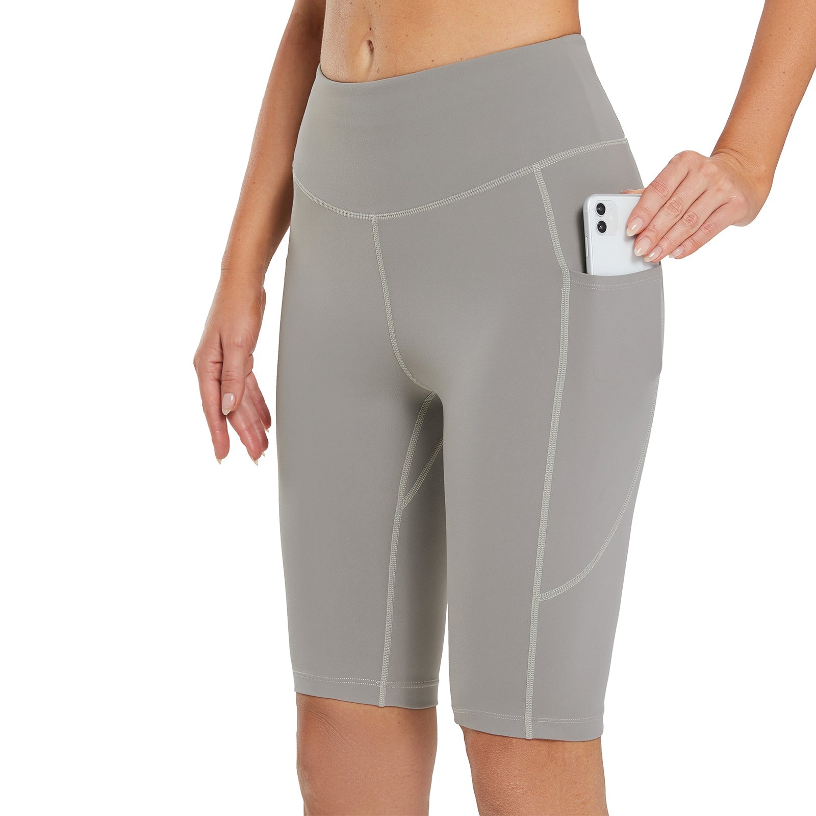 Women's 10' High-Waisted Yoga Shorts
