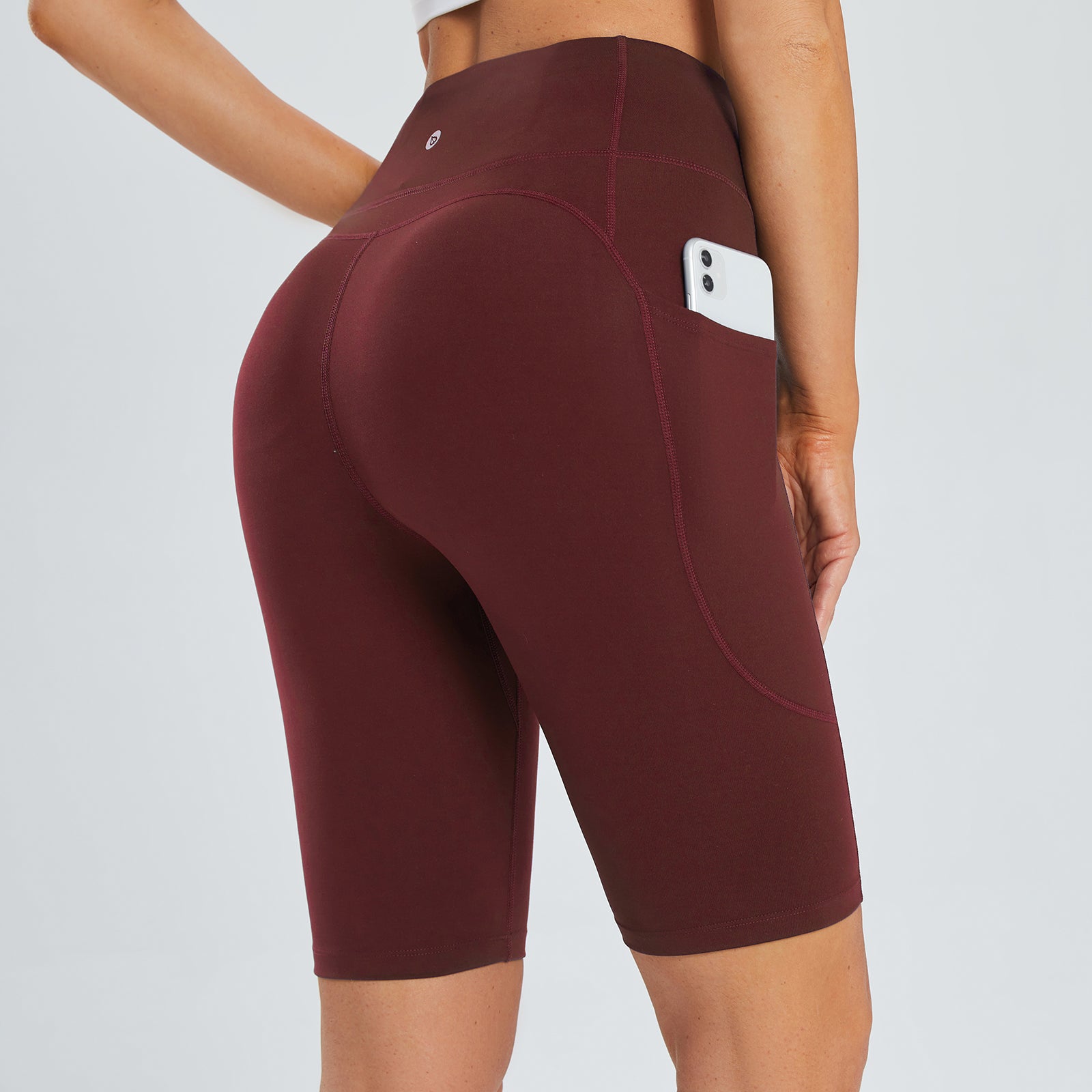 Women's 10' High-Waisted Yoga Shorts