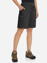 9" Elastic-waisted shorts