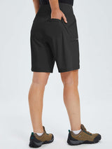 9" Elastic-waisted shorts