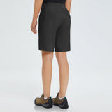 9" Elastic-waisted shorts
